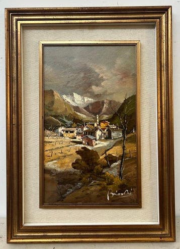 Athos Brioschi (1910–2000) - Paese di Montagna