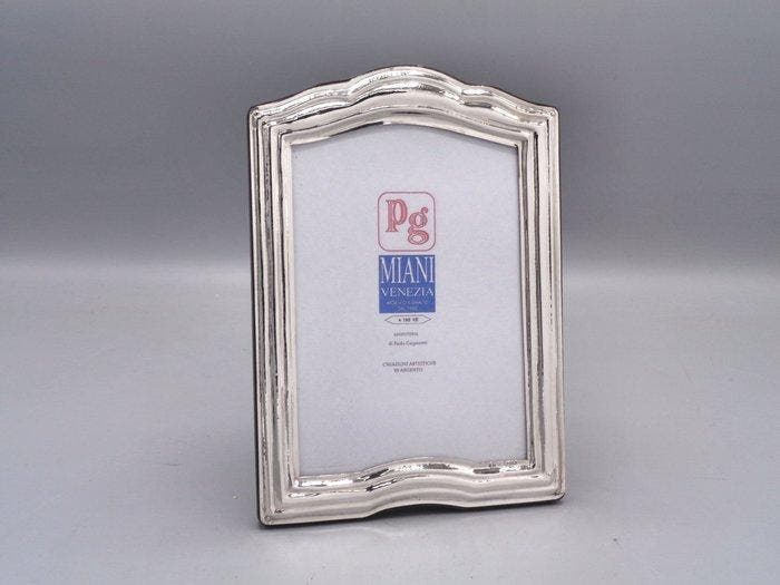 PG-Miani Argenteria - Fotolijst - .925 zilver - 9×13, Antiek en Kunst, Antiek | Zilver en Goud