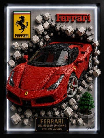 Lego Merchandise - Art - Ferrari – Engineered Emotions by