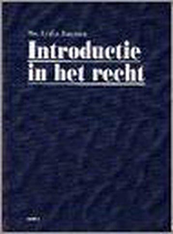 Introductie in het recht - Janssen, Verzenden, Nieuw