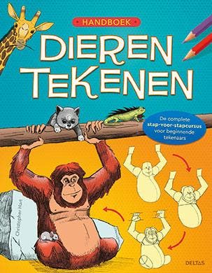 Handboek dieren tekenen 9789044748192 Christopher Hart, Boeken, Verzenden, Gelezen, Christopher Hart