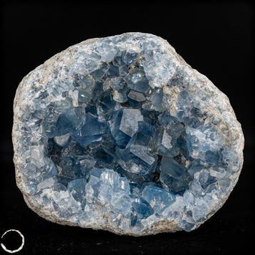 Eersteklas Natuurlijke Celestiet Geode- 2723.28 g