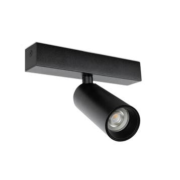 Spots opbouw Vigo 1-lichts Opbouwspot Zwart, Verzenden, Nieuw