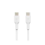 Belkin boost USB-C naar USB-C kabel 1meter wit, Télécoms, Ophalen of Verzenden