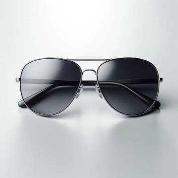 Aviator Zonnebril Zwart, Handtassen en Accessoires, Zonnebrillen en Brillen | Dames, Verzenden, Nieuw