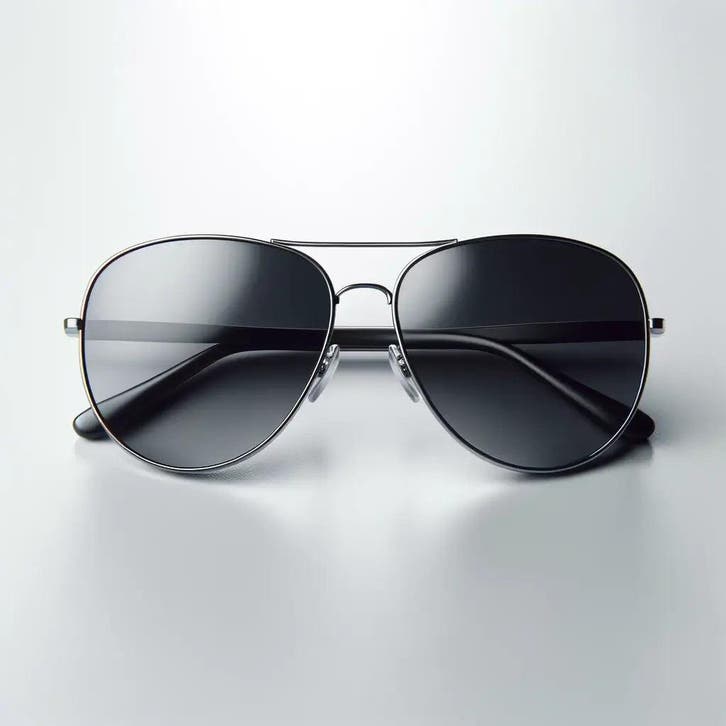 Aviator Zonnebril Zwart, Handtassen en Accessoires, Zonnebrillen en Brillen | Dames, Nieuw, Verzenden