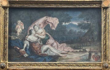 École française (XVIII) - Diana e Callisto