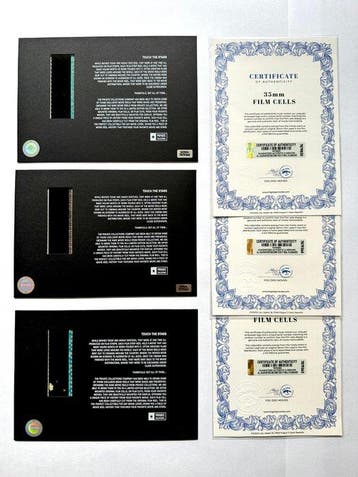 Batman – The Dark Knight Trilogy – Rare Set of 3 Mounted, Nieuw
