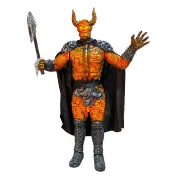 Halloween Decoratie Koning Duivel 210cm Met Licht Geluid En, Nieuw