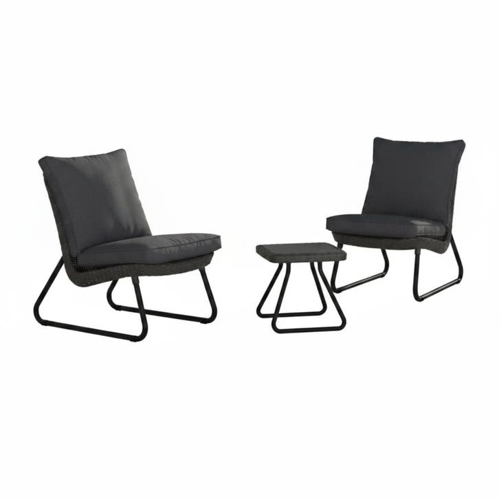 Keter Rio balkonset grafiet | Retourdeal 50% korting, Tuin en Terras, Overige Tuin en Terras, Verzenden