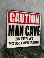 Decoratief ornament - Europa - Gietijzeren bord – Man Cave