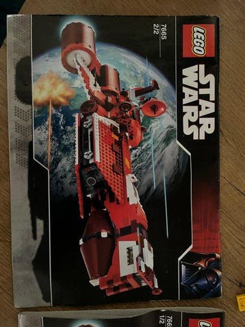 Lego Set - 7665 - Star Wars - Republic Cruiser, Nieuw