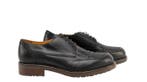 TESTONI - 8 UK - 42 IT - Camogli Derby Shoes Antique Calf, Nieuw