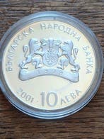 Bulgaria. 10 leva 2001 Ski jumping (Zonder minimumprijs)