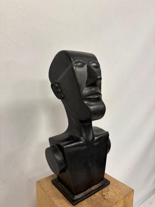 Egbert Jan Bos (XX) - Buste, Antiquités & Art, Art | Objets design