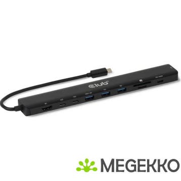 CLUB3D 10-1 Portable Dock USB Type-C 10Gbps to HDMITM 8K30Hz, Verzenden