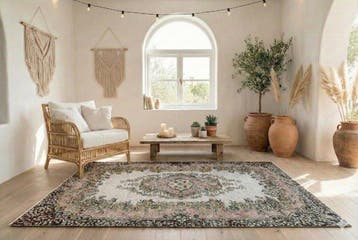 Rétro vintage - Tapis - 215 cm - 115 cm - avec certificat, Nieuw