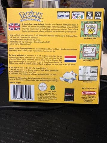 Nintendo - Gameboy Classic - Pokémon Special Pikachu Edition, Nieuw
