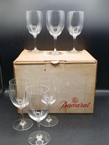 Baccarat - Drinkset (6) - Kristal - Set wijnglazen in doos