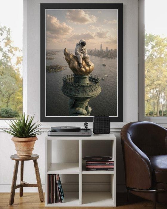 Rudy barret - Keeper of the Flame - XL, Antiek en Kunst, Kunst | Designobjecten