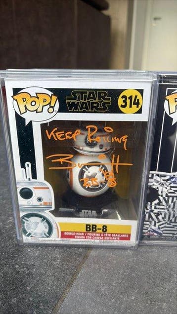 Funko - Funko Pop Lot of 3 - Signed by Anthony Daniels, Nieuw