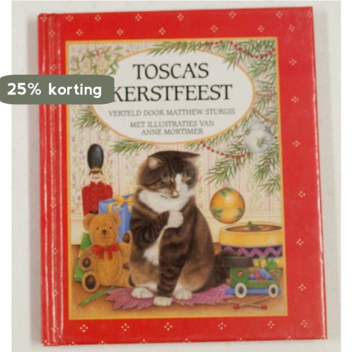 TOSCAS KERSTFEEST MINI 9789035906068 STURGIS, Boeken, Kinderboeken | Baby's en Peuters, Gelezen, Verzenden