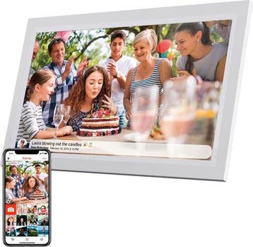 2dekans | Denver Digitale Fotolijst 15.6 inch - XL - Full HD, TV, Hi-fi & Vidéo, Photo | Cadres photos numériques, Ophalen of Verzenden