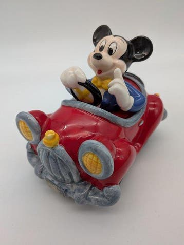 Disney - Beeldje - Vintage Disney Mickey Mouse Ceramic —, Verzamelen, Nieuw