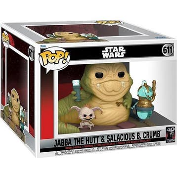 Funko Pop Star Wars  Jabba &amp; Salacious B Crumb    611, Verzenden, Nieuw