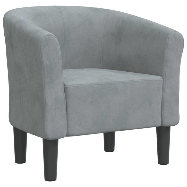 Kuipstoel grijs fluweel | Retour deal | -75% korting, Maison & Meubles, Chaises, Envoi