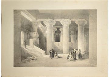Egypte - Tempel bij Esneh,; David Roberts - Upper Egypt -, Nieuw