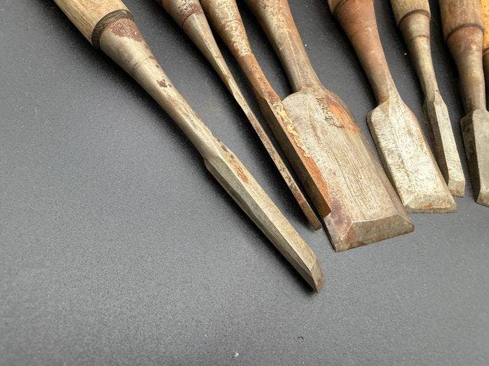 IJzer Beitel - 20 cm, Antiek en Kunst, Antiek | Speelgoed