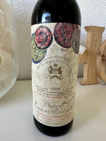 1978 Château Mouton Rothschild - Pauillac 1er Grand Cru