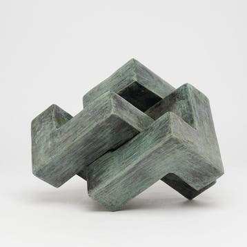 Sculpture, Very Heavy Cubist Sculpture - The Endless Knot
