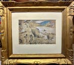 Ethel M. Mallinson, Attribué(e) à - Riva del Lago Morar