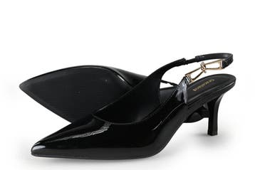 Graceland Slingbacks in maat 40 Zwart, Kleding | Dames, Verzenden, Zwart, Zo goed als nieuw, Graceland