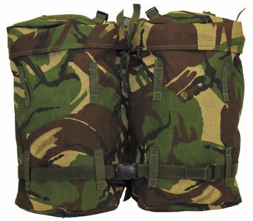 Britse rugzak 80L PLCE SHORT met zijtassen, DPM camo, Ophalen of Verzenden, Gebruikt