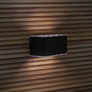 Buitenverlichting zonne-energie 2x LED Solar Up en Down Muur, Verzenden