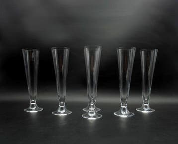 CARLO MORETTI - Carlo Moretti - Champagneglas (6) - Kristal