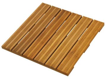 Veiling - 40x Almendrillo hardhouten terrastegel 50x50cm, Tuin en Terras, Tegels en Klinkers, Nieuw