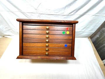 Armoire - Petit meuble porte-stylo avec 7 tiroirs et une, Nieuw