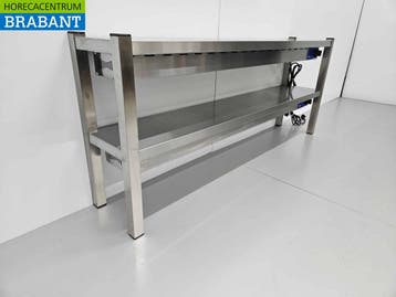HCB inox Double Heating Bridge Heating etagere Premium-line, Verzenden, Nieuw in verpakking