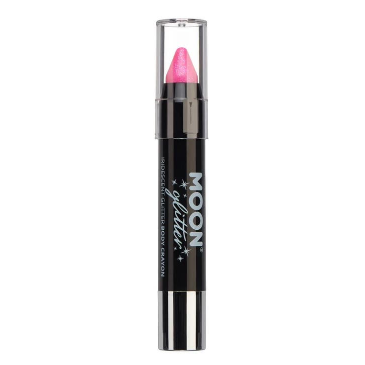 Moon Glitter Iridescent Body Crayons Pink 3.2g, Hobby en Vrije tijd, Feestartikelen, Nieuw, Verzenden