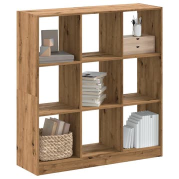 vidaXL Boekenkast 102x32x108 cm bewerkt hout artisanaal, Verzenden, Nieuw