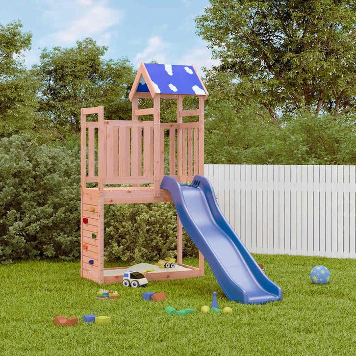 vidaXL Speelhuis massief douglashout, Enfants & Bébés, Jouets | Extérieur | Aires de jeux, Envoi
