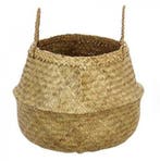 Mand Zeegras Naturel 18x22x20 cm, Nieuw