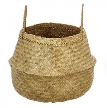 Mand Zeegras Naturel 18x22x20 cm