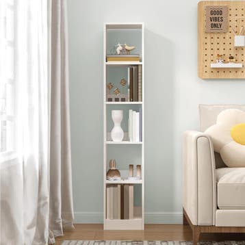 Hzuaneri BC09503X Boekenkast, 5-laagse boekenkast, kubusrek,, Verzenden, Nieuw