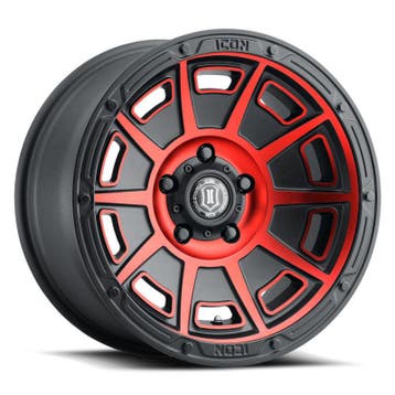 ICON Victory 17x8.5 6x135 6mm Offset 5in BS Satin Black, Ophalen of Verzenden