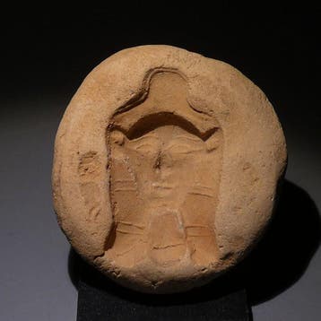 Oud-Egyptisch Terracotta Gietvorm voor het vervaardigen van, Verzamelen